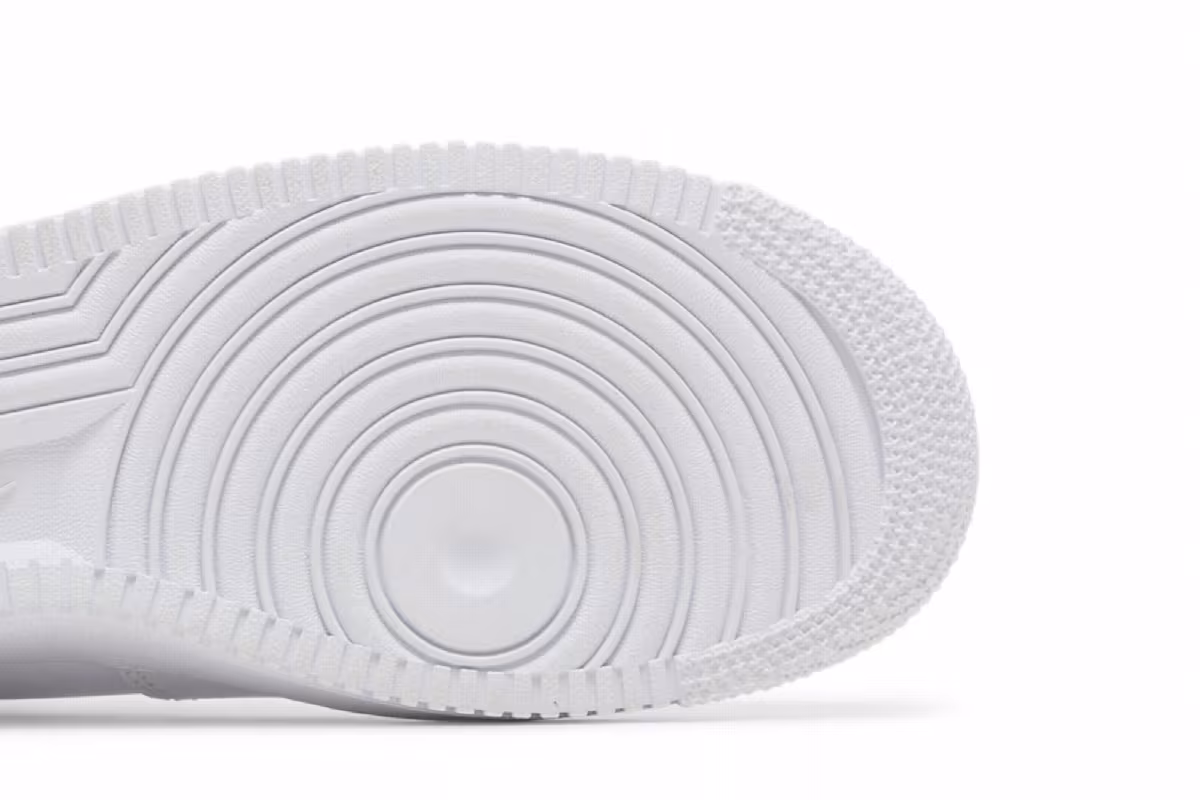 Nike Air Force 1 Multi Swoosh - White Black, view 6