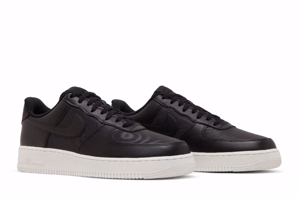 Nike Air Force 1 Low Black Nylon, view 9