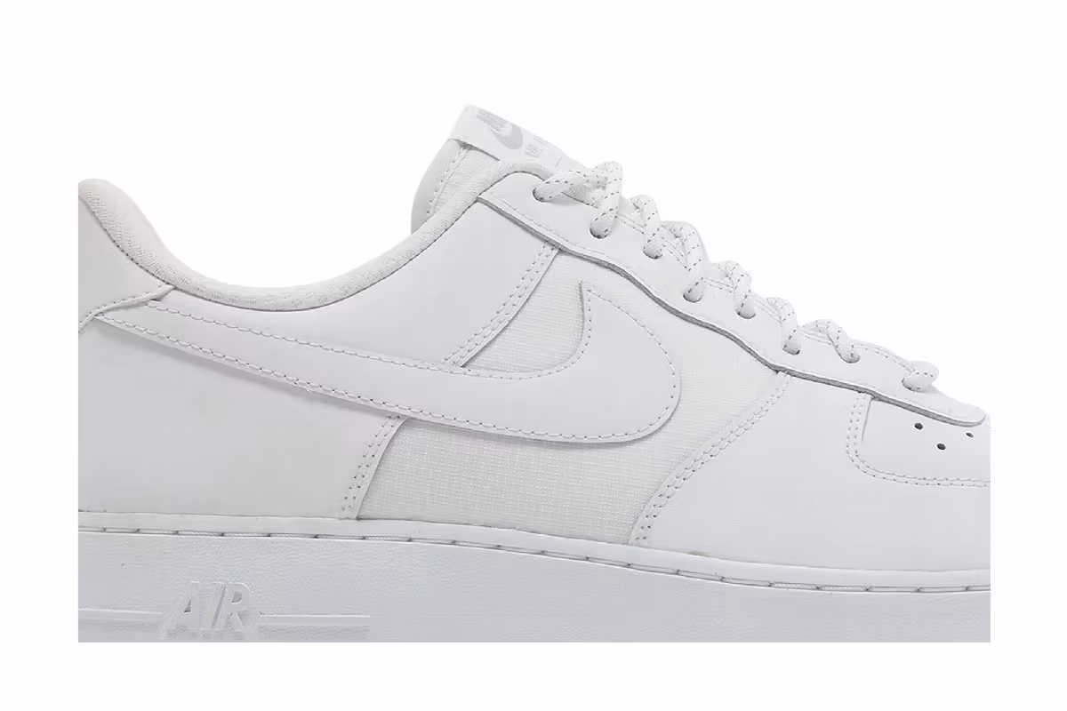 Nike Air Force 1 White Icy Blue, view 3