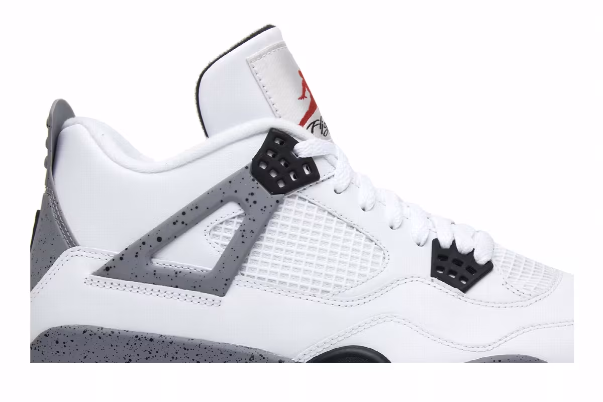 Air Jordan 4 White Cement 2012, view 3