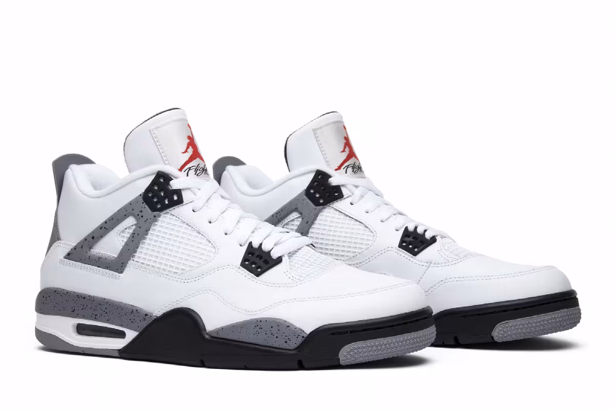 Air Jordan 4 White Cement 2012, view 9