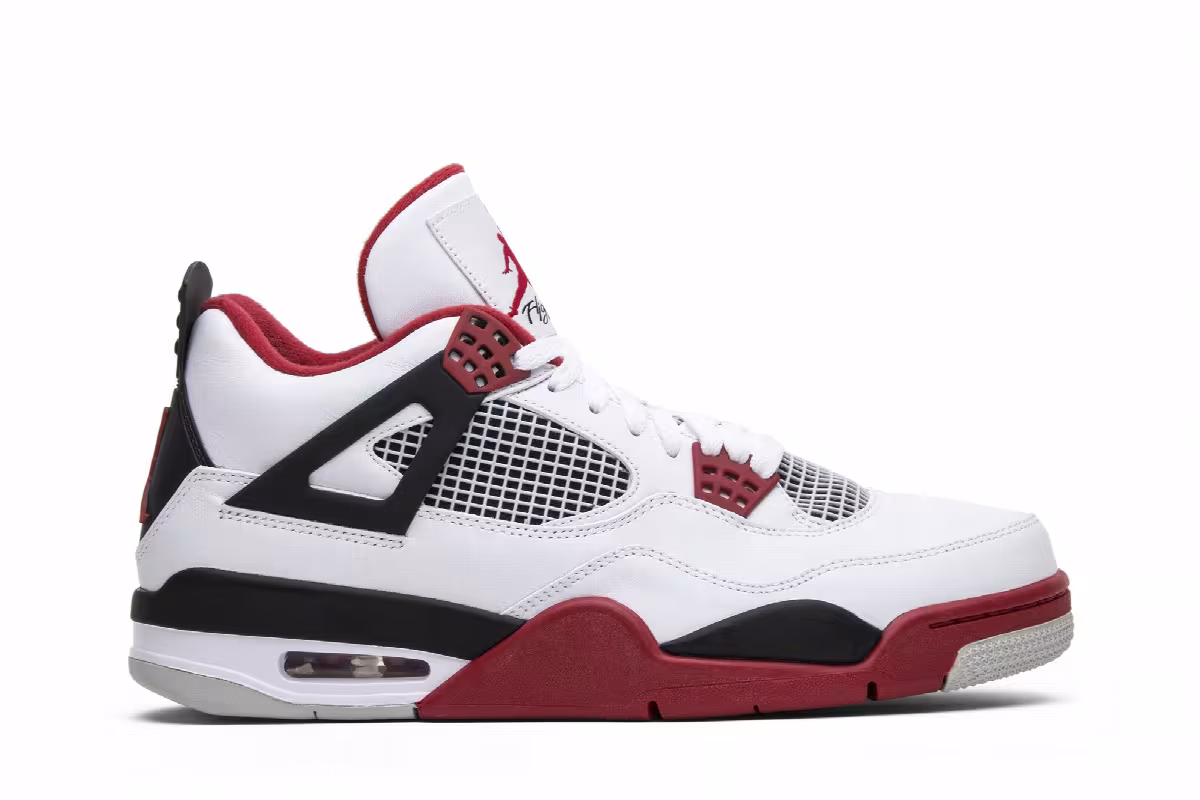 Air Jordan 4 Fire Red 2012, view 2