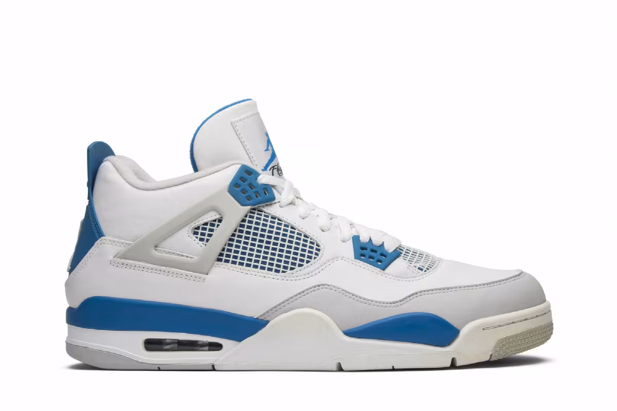 Air Jordan 4 Military Blue 2012, view 2