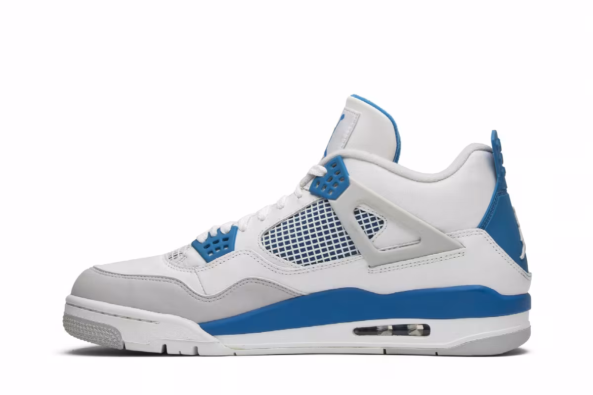 Air Jordan 4 Military Blue 2012, view 4