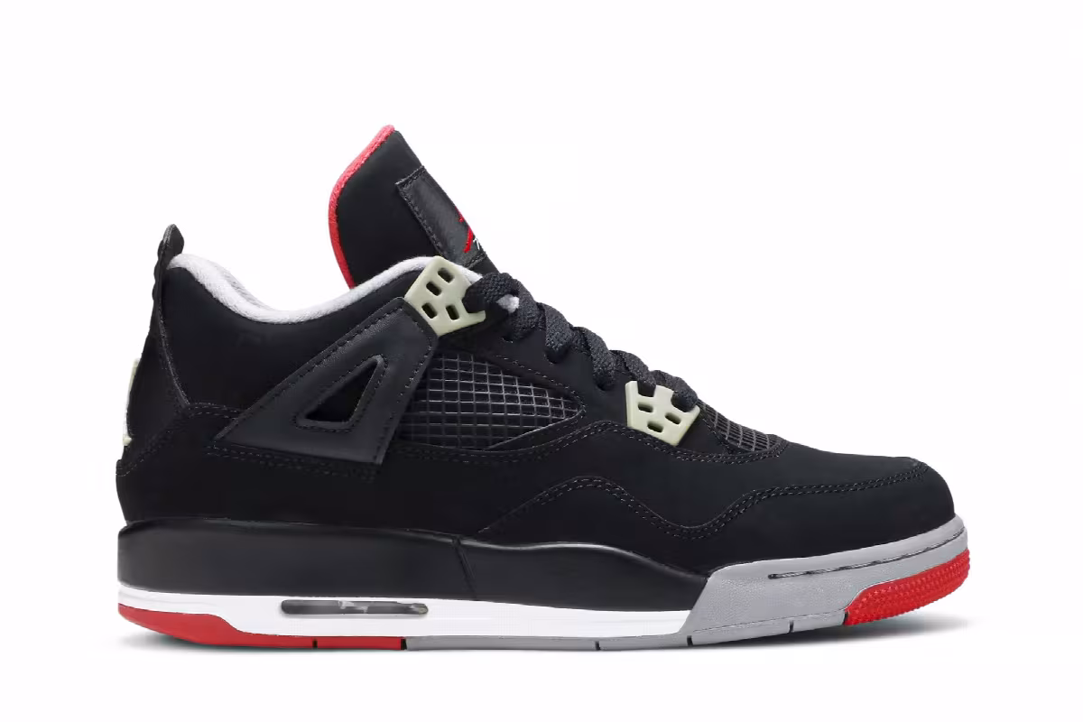 Air Jordan 4 GS Bred 2012, view 2