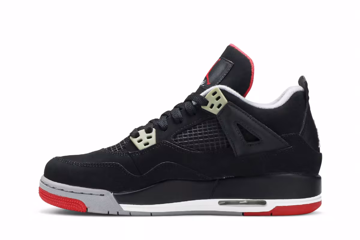 Air Jordan 4 GS Bred 2012, view 4