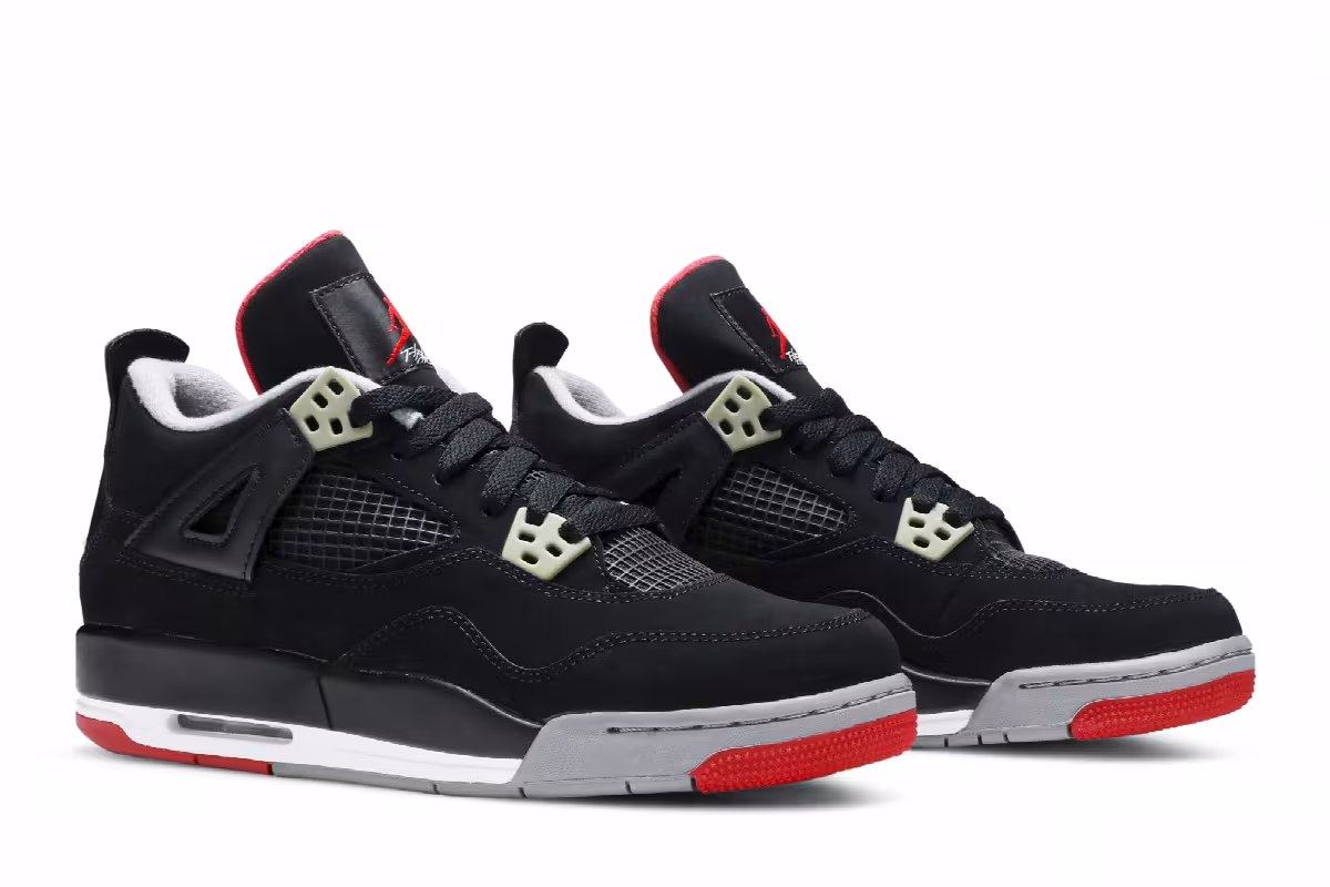 Air Jordan 4 GS Bred 2012, view 9