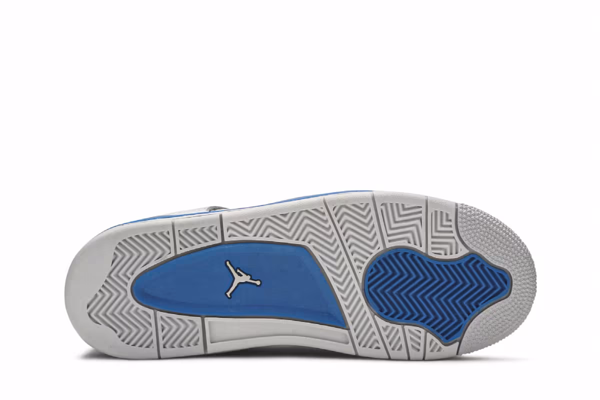 Air Jordan 4 GS Military Blue 2012, view 5