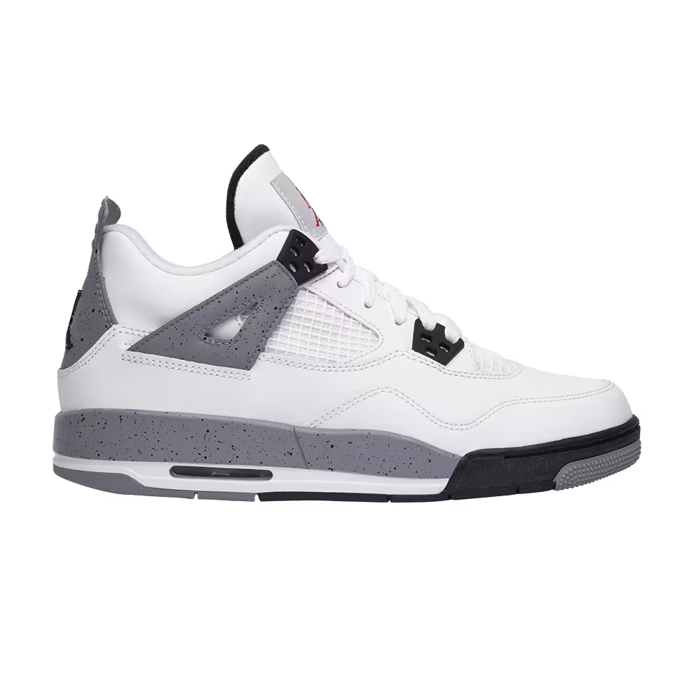 Air Jordan 4 GS White Cement 2012