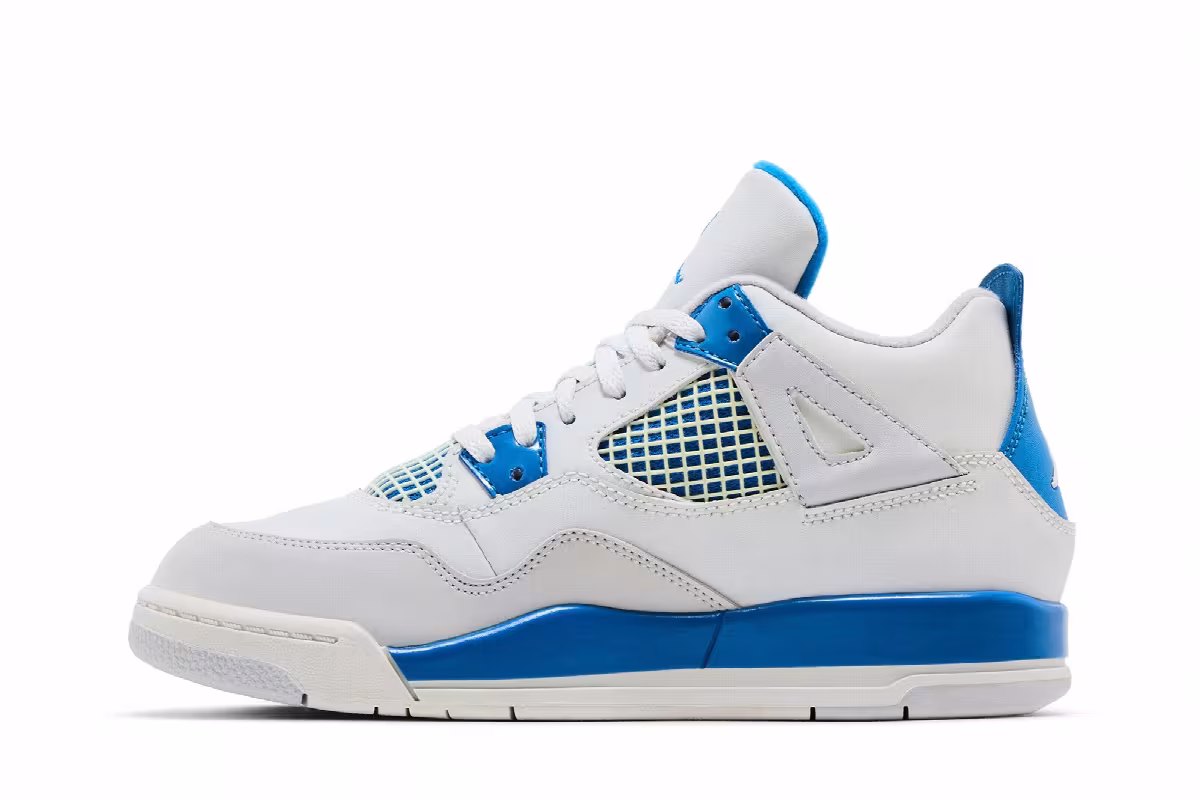 Air Jordan 4 PS Military Blue 2012, view 4