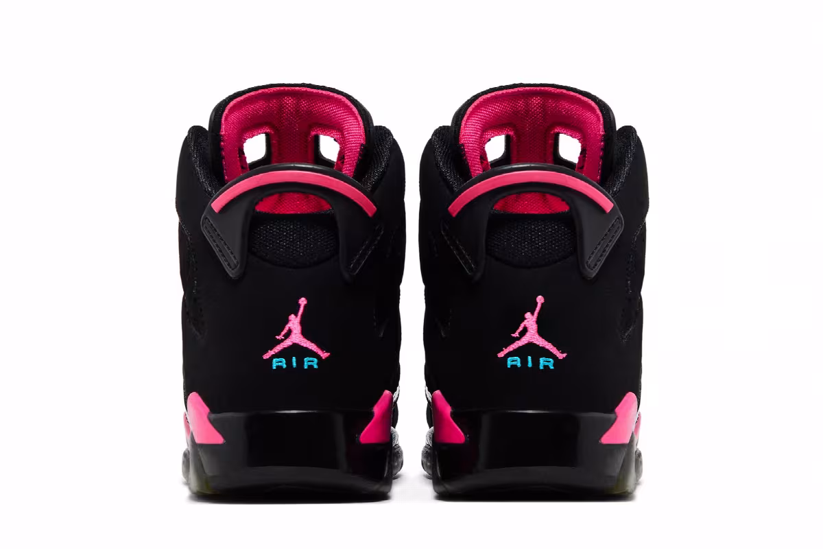 Air Jordan 6 GS Pink Flash, view 7