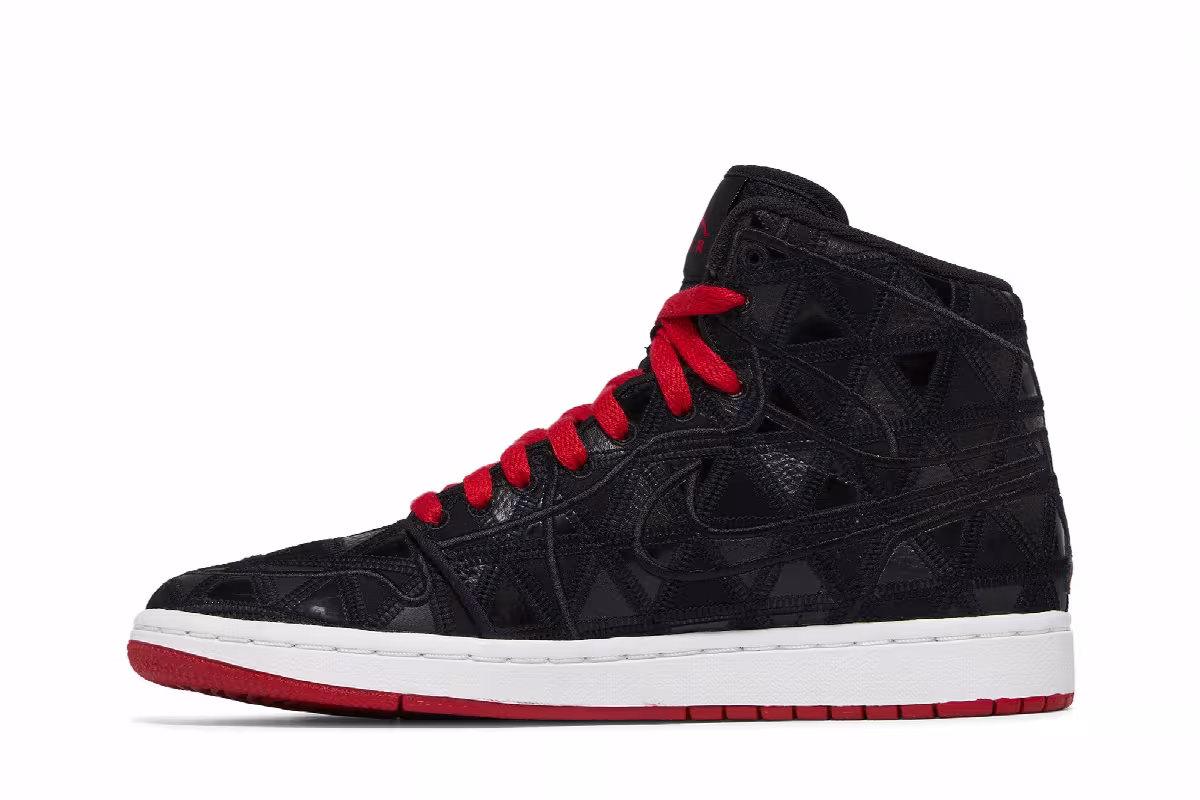 Air Jordan 1 J2K High Black Varsity Red, view 4