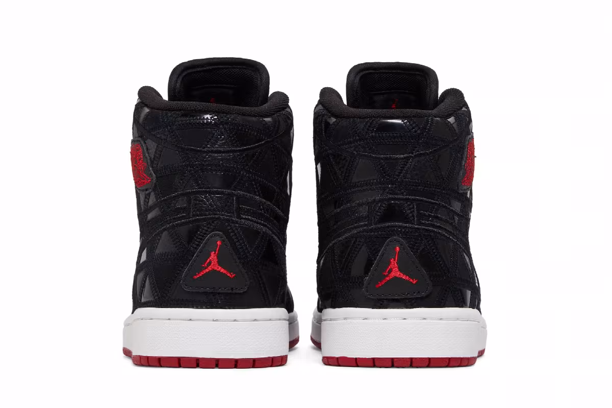 Air Jordan 1 J2K High Black Varsity Red, view 7