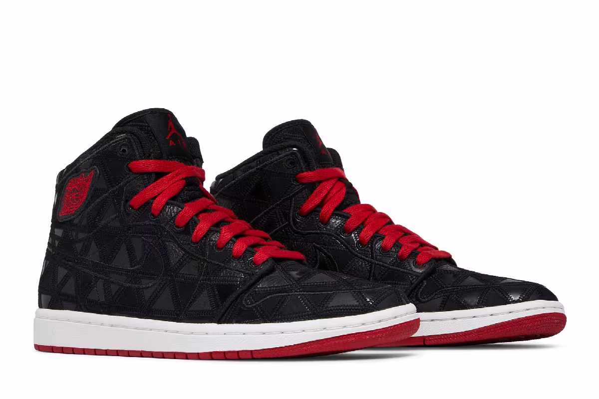 Air Jordan 1 J2K High Black Varsity Red, view 9