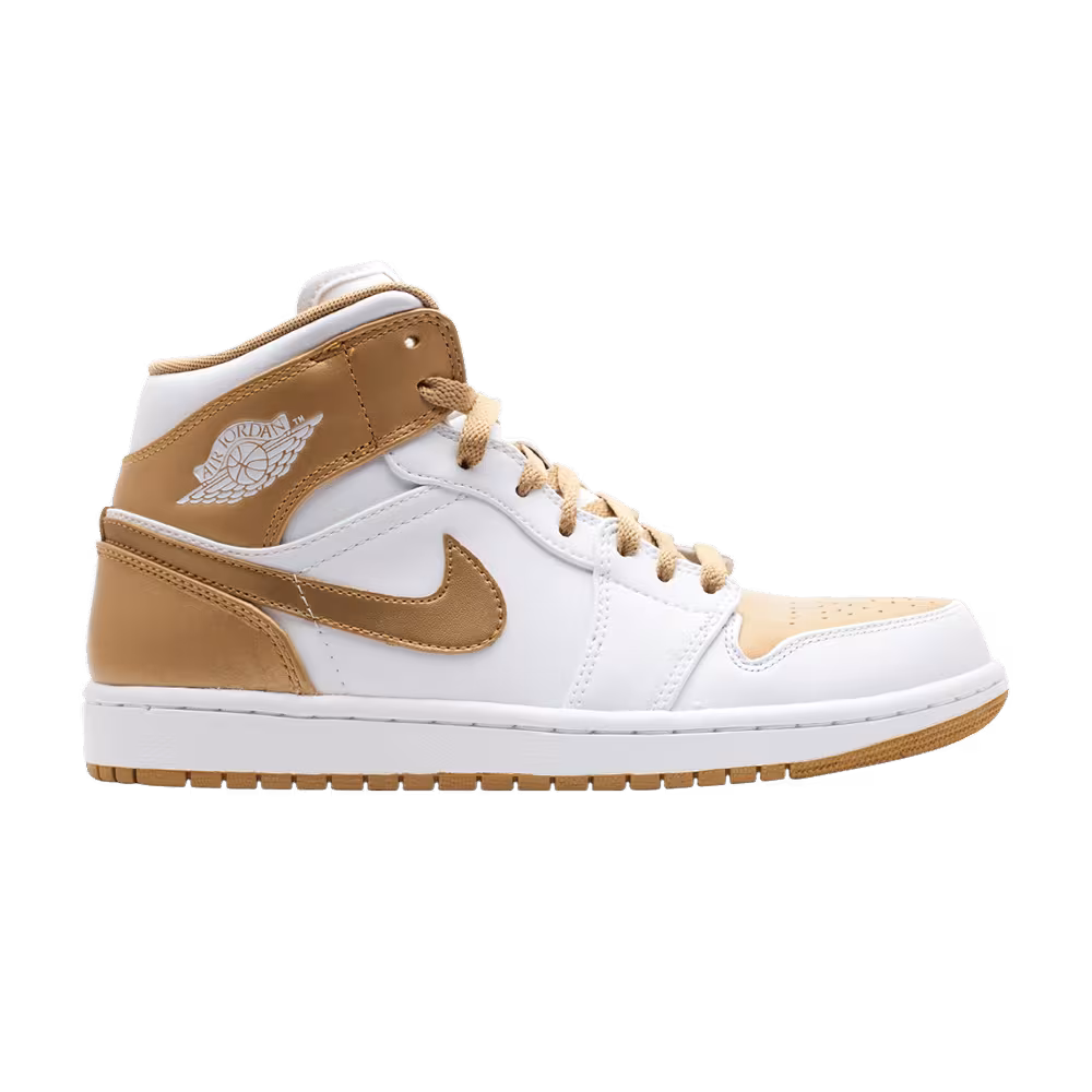 Air Jordan 1 Phat White Metallic Gold