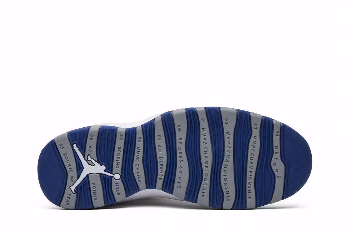 Air Jordan 10 TXT Old Royal, view 5