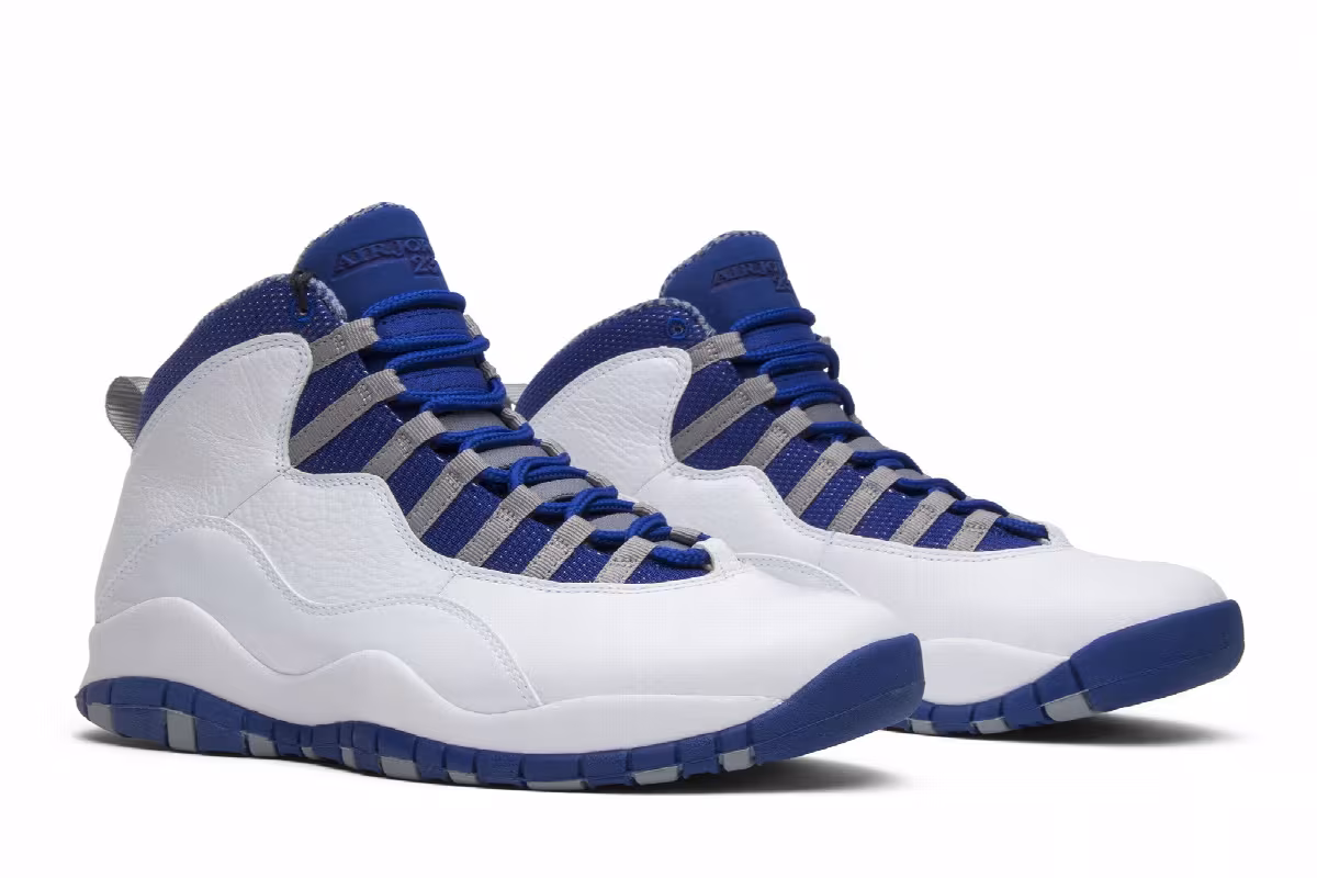 Air Jordan 10 TXT Old Royal, view 9