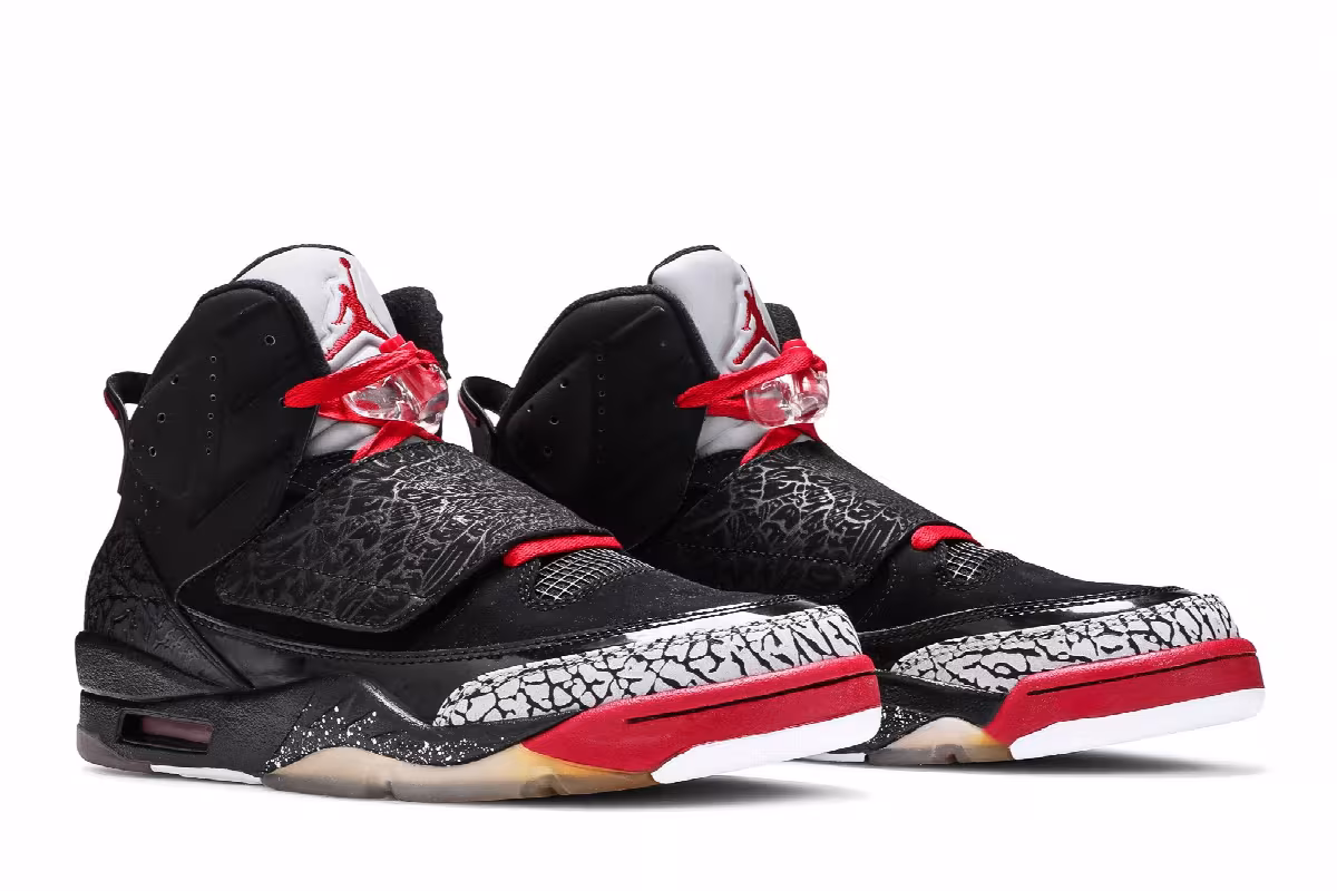 Air Jordan Son of Mars Black Cement, view 9