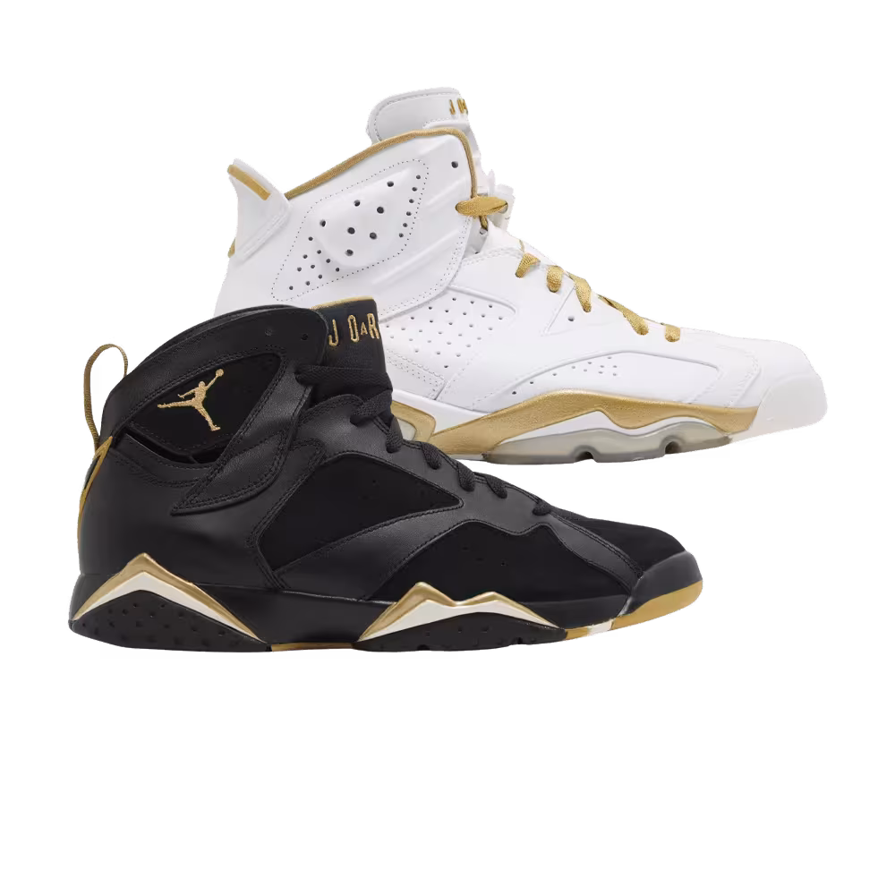 Air Jordan 7/6 Golden Moments Pack