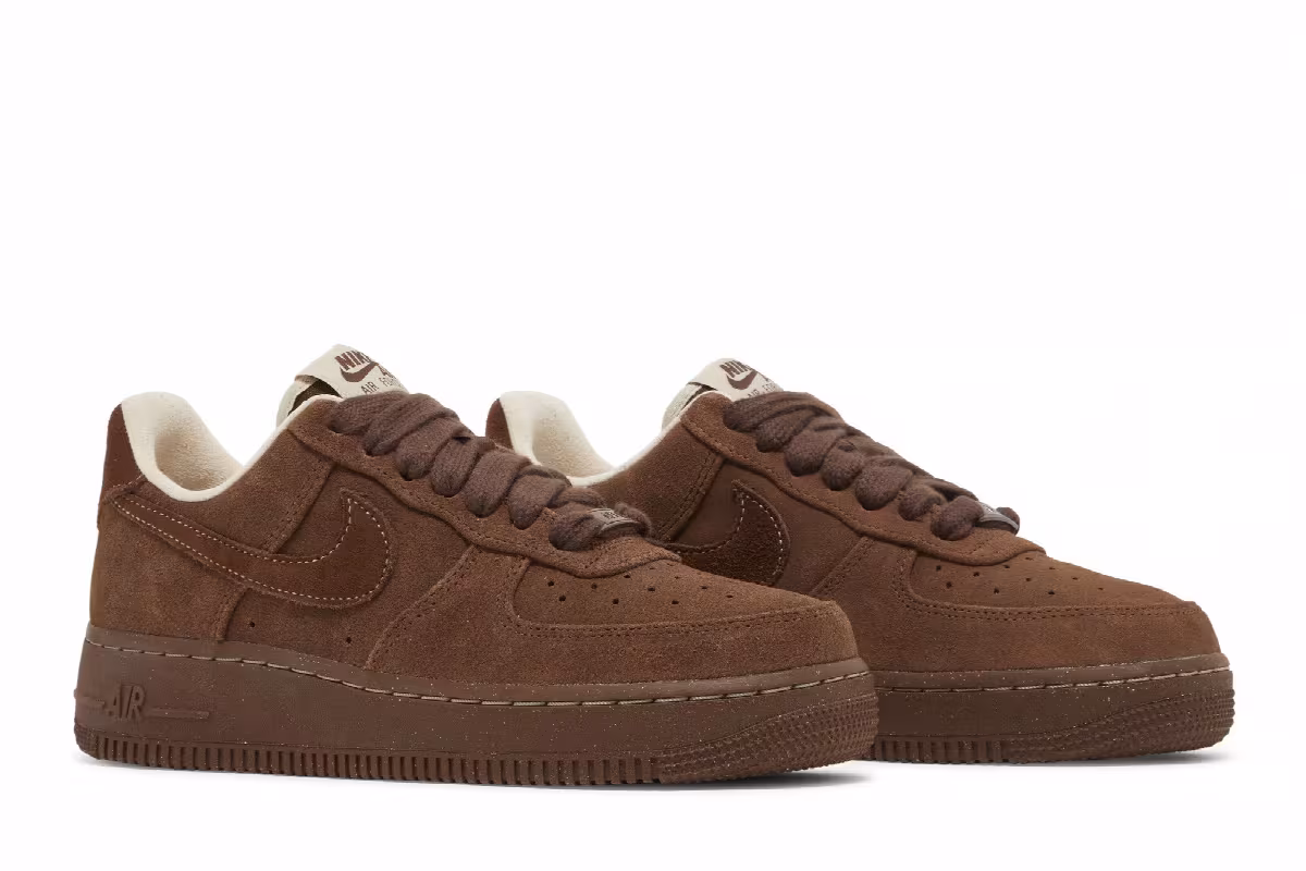 Nike Women's Air Force 1 Cacao Wow, view 9