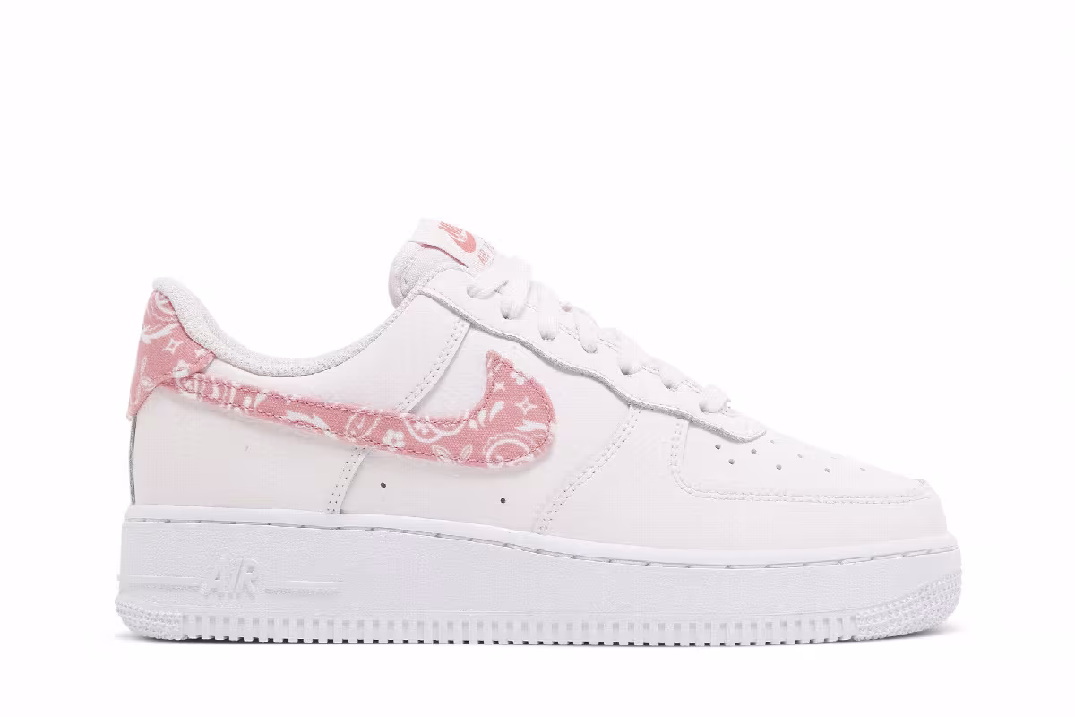 Nike Women's Air Force 1 Pink Paisley, view 2