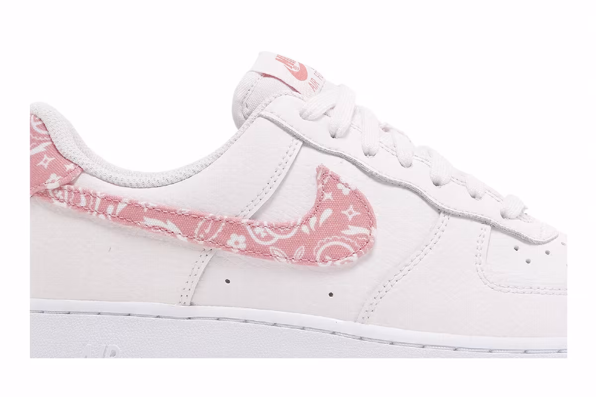 Nike Women's Air Force 1 Pink Paisley, view 3