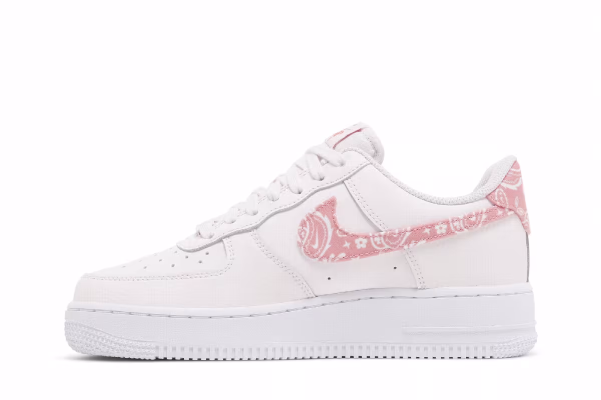 Nike Women's Air Force 1 Pink Paisley, view 4
