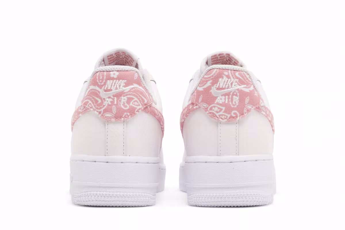 Nike Women's Air Force 1 Pink Paisley, view 7