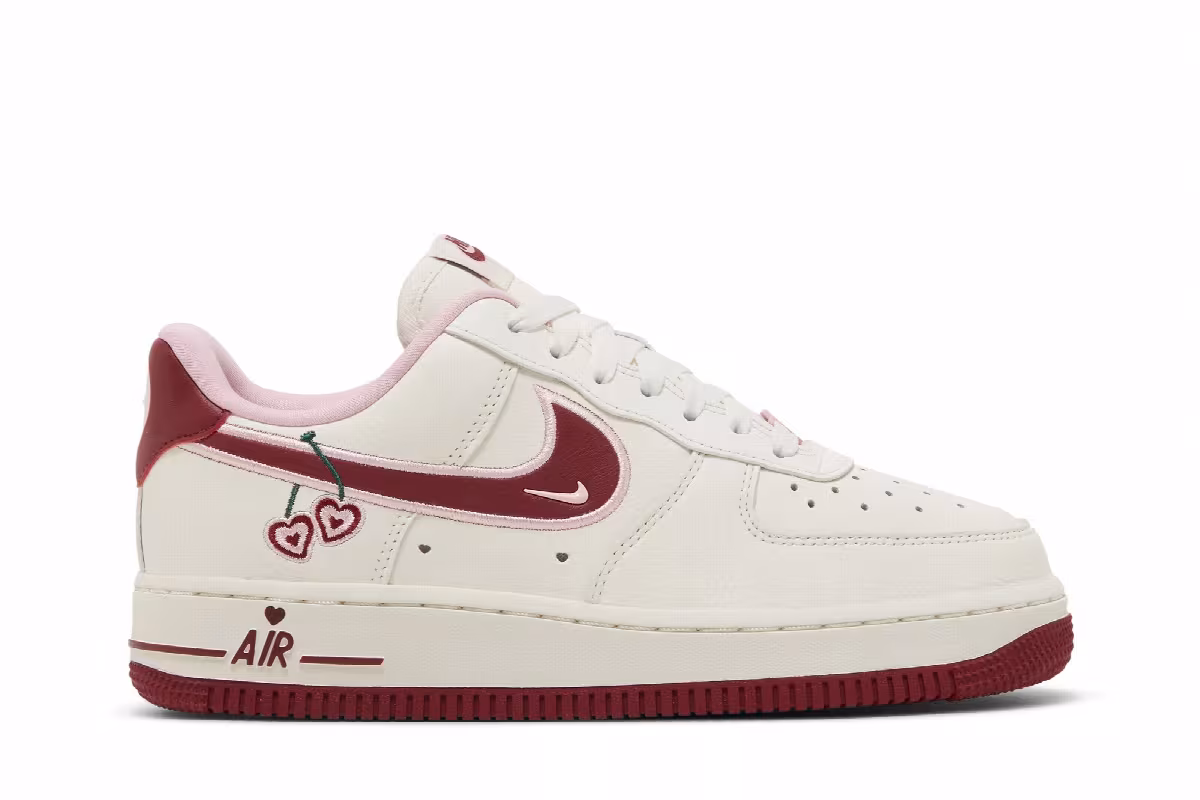 Nike Women's Air Force 1 Low Valentines Day 2023, view 2