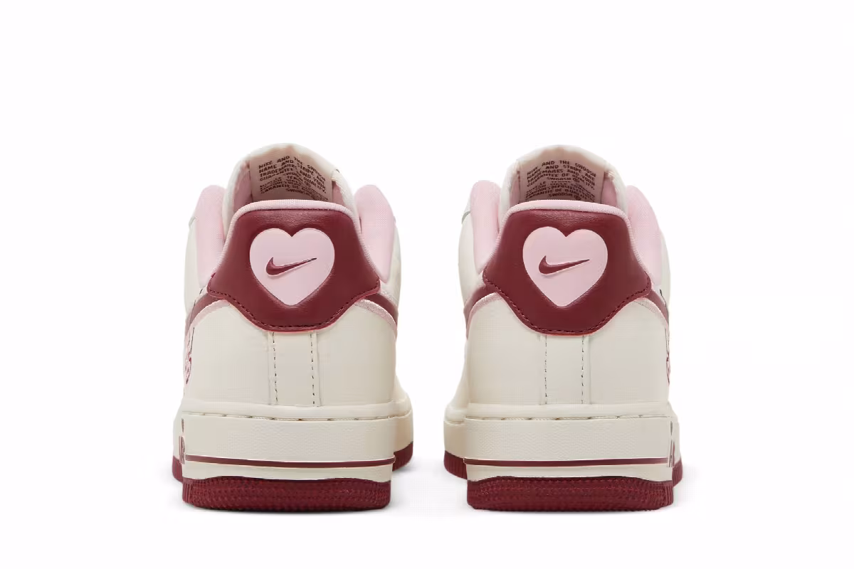 Nike Women's Air Force 1 Low Valentines Day 2023, view 7