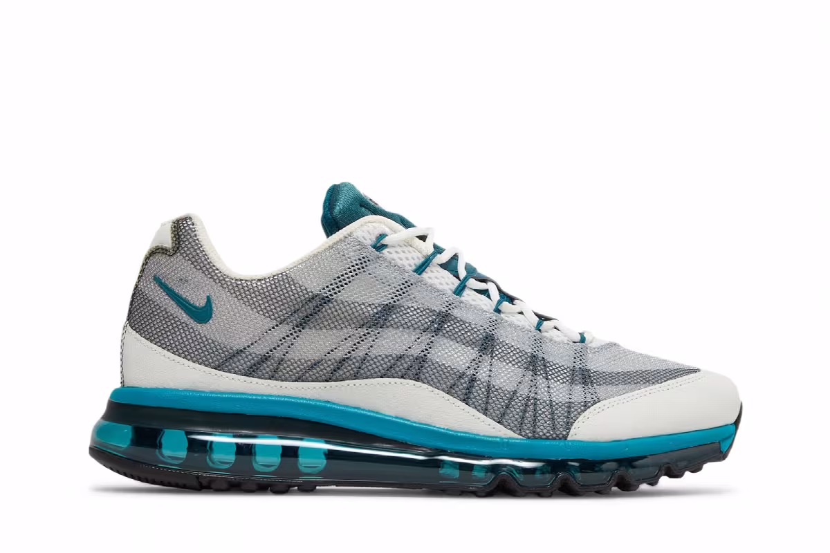 Nike Air Max 95 2013 Dynamic Flywire White Dark Sea, view 2
