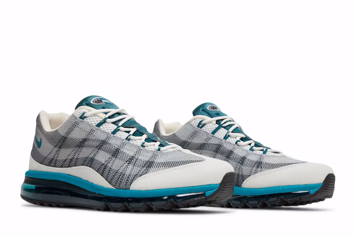 Nike Air Max 95 2013 Dynamic Flywire White Dark Sea, view 9