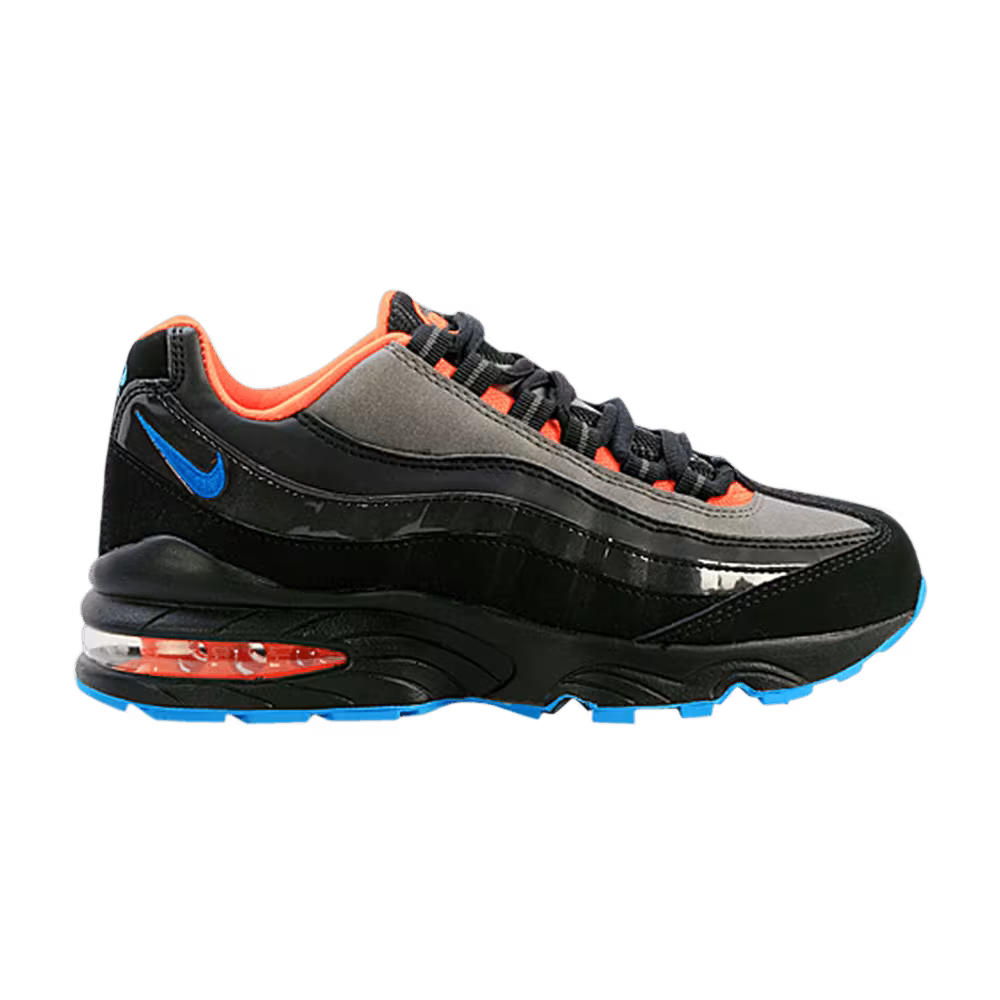 Nike Air Max 95 GS Black Orange Blue
