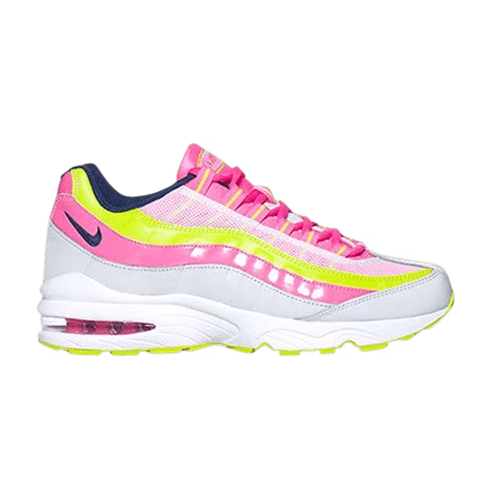 Nike Air Max 95 LE GS White Pink Green