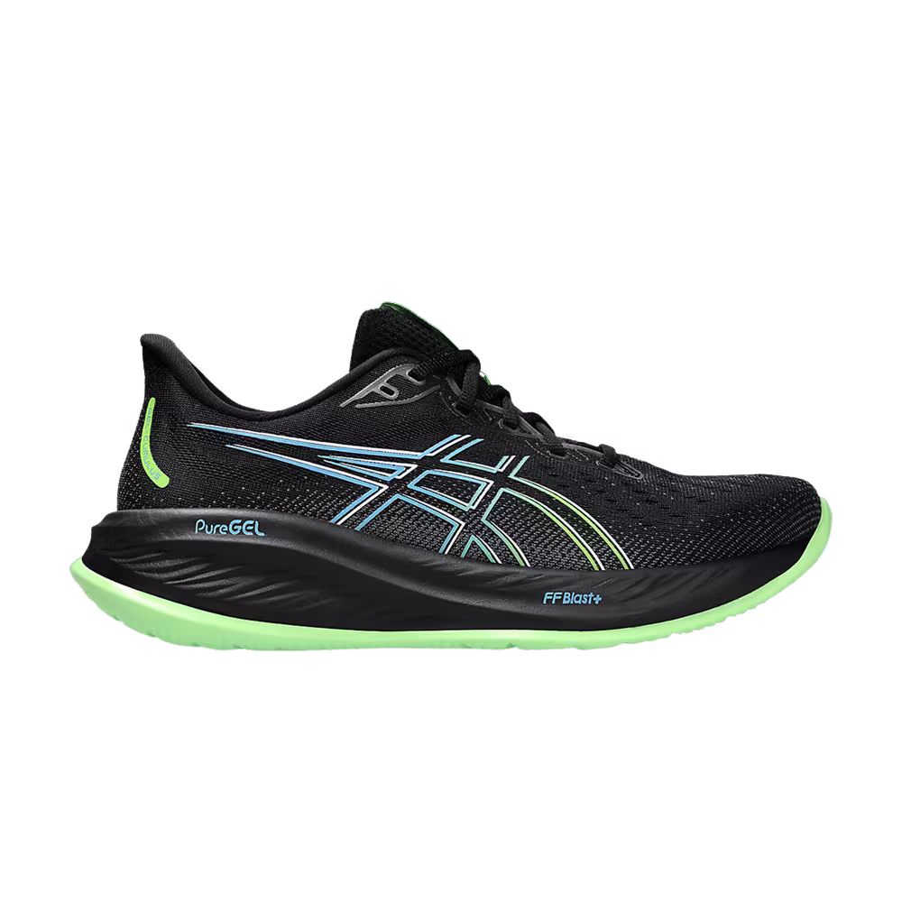 Asics Gel Cumulus 26 Black Electric Lime
