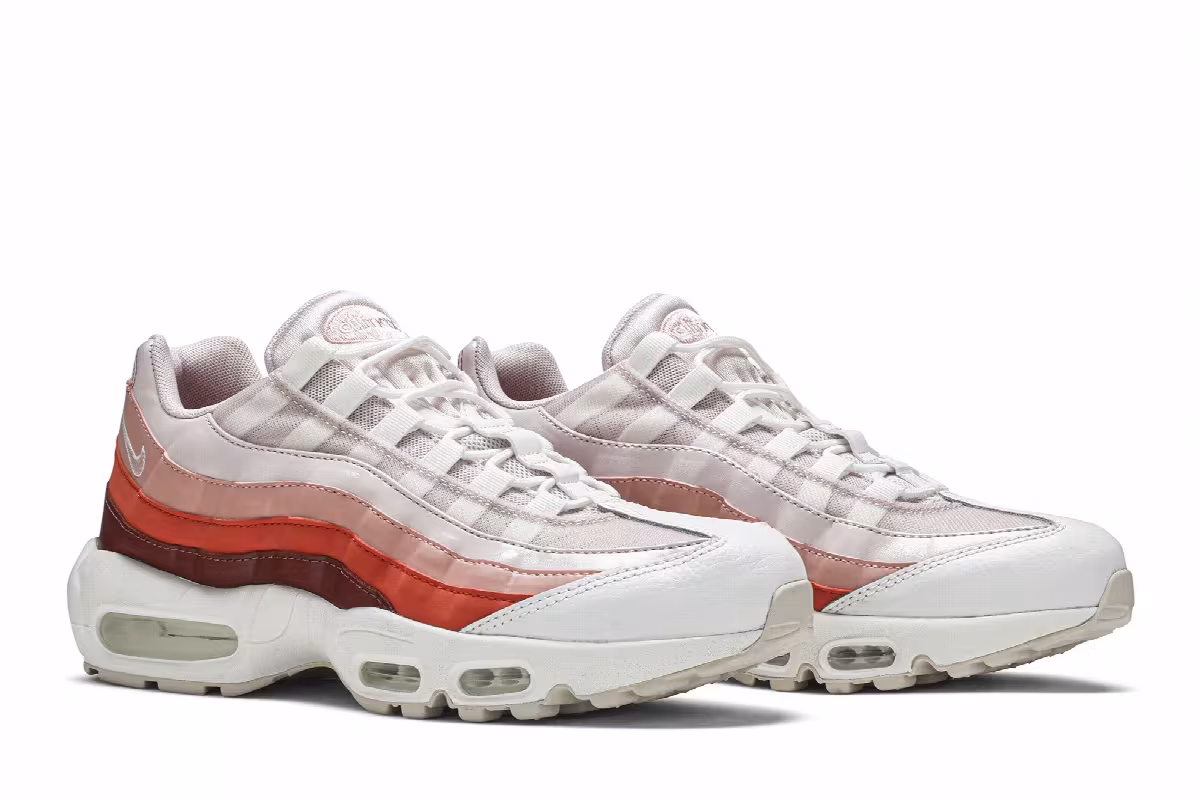 Nike Women's Air Max 95 Rose Coral, view 9