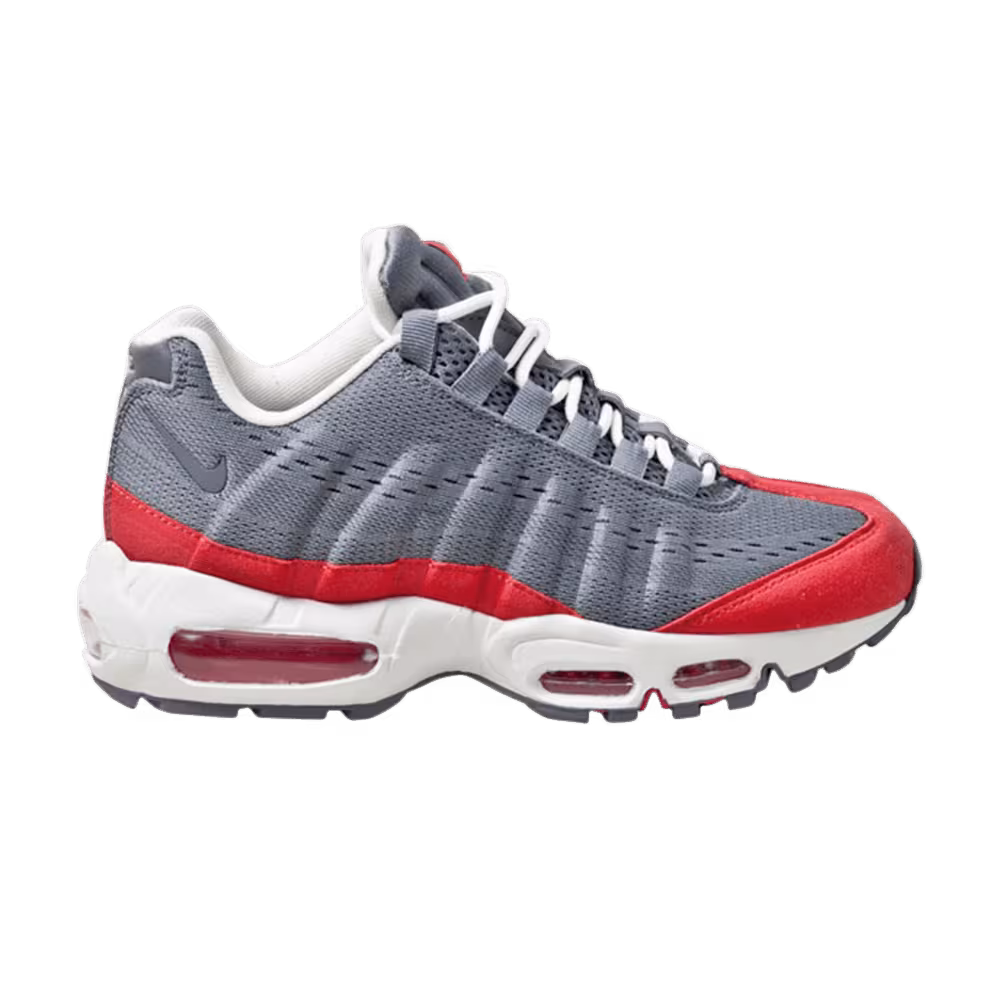 Nike Women's Air Max 95 Premium EM Cool Grey Red
