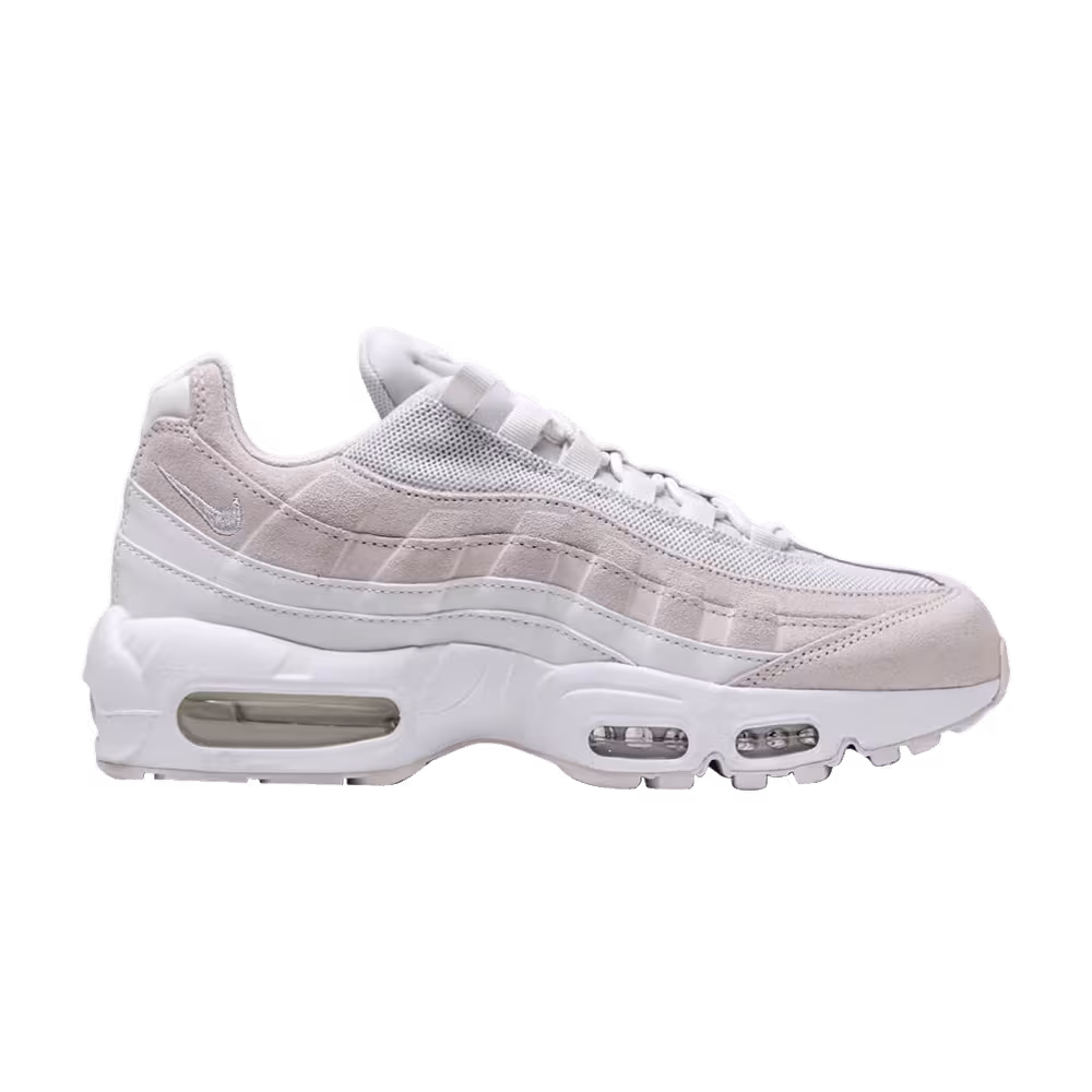 Nike Women's Air Max 95 Premium Platinum White