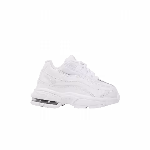Nike Little Max 95 TD 'White Metallic Silver'