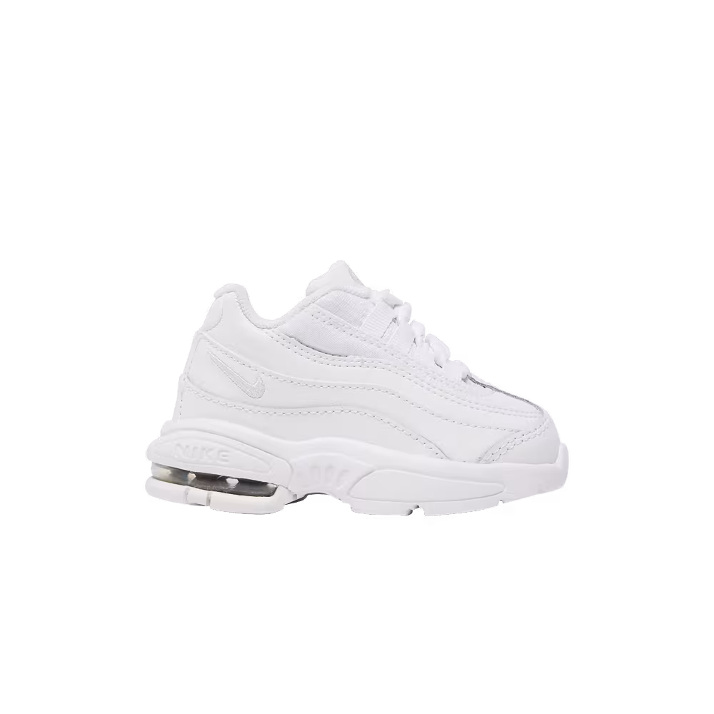 Nike Little Max 95 TD White Metallic Silver