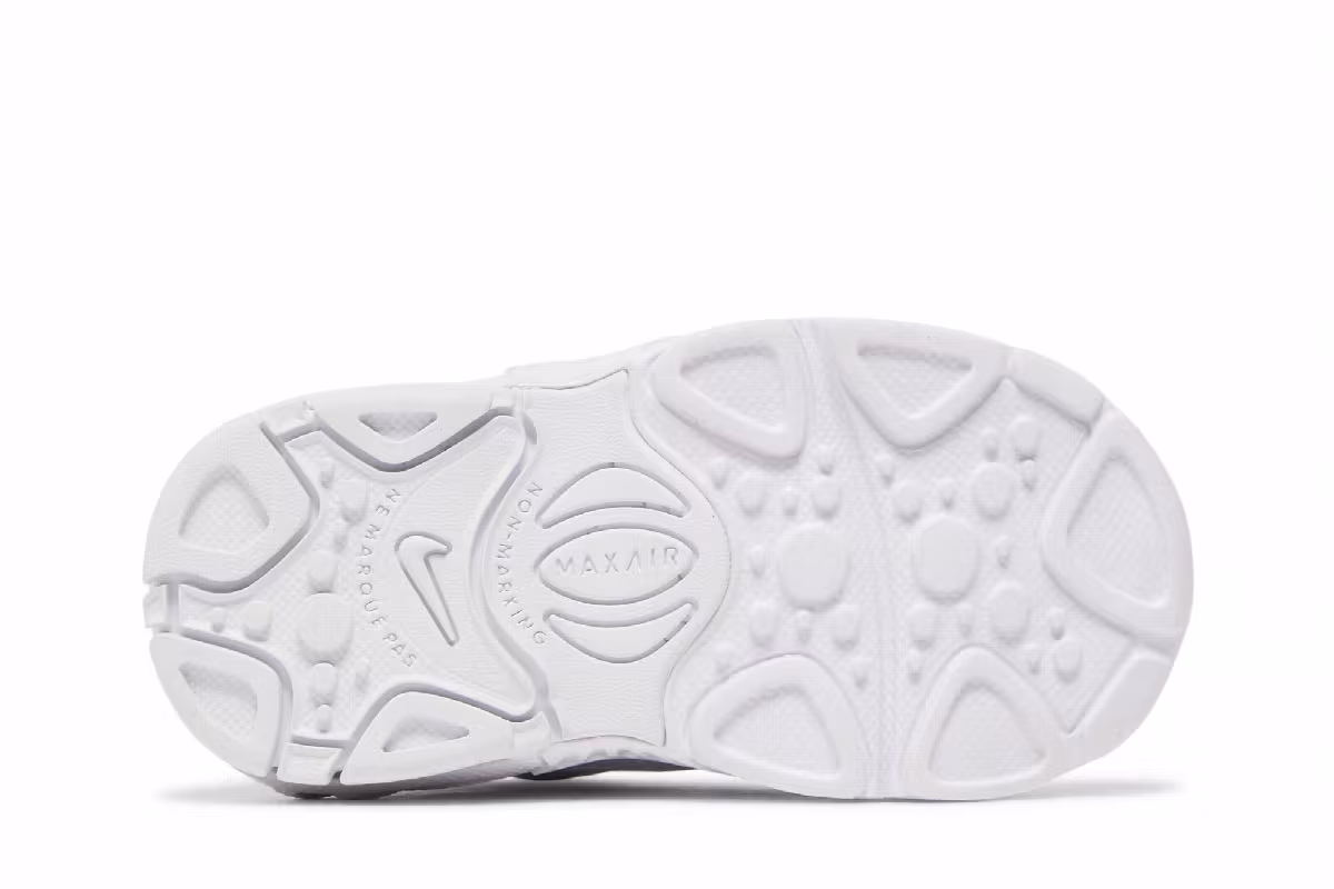 Nike Little Max 95 TD White Metallic Silver, view 5