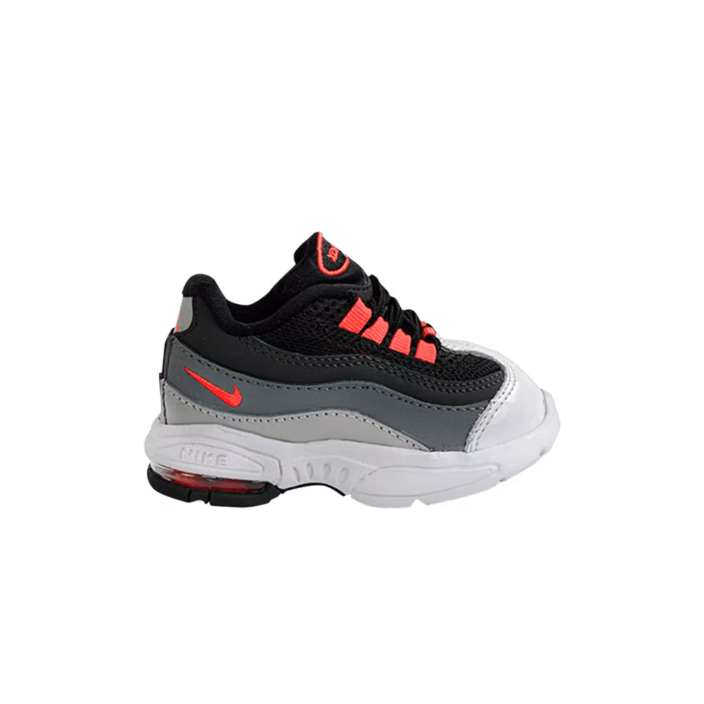 Nike Little Max 95 TD Black Hot Red