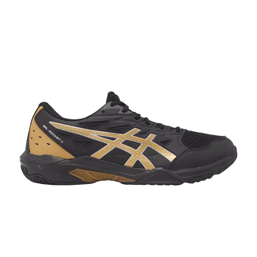 Asics Gel Rocket 11 Wide Black Piedmont Grey