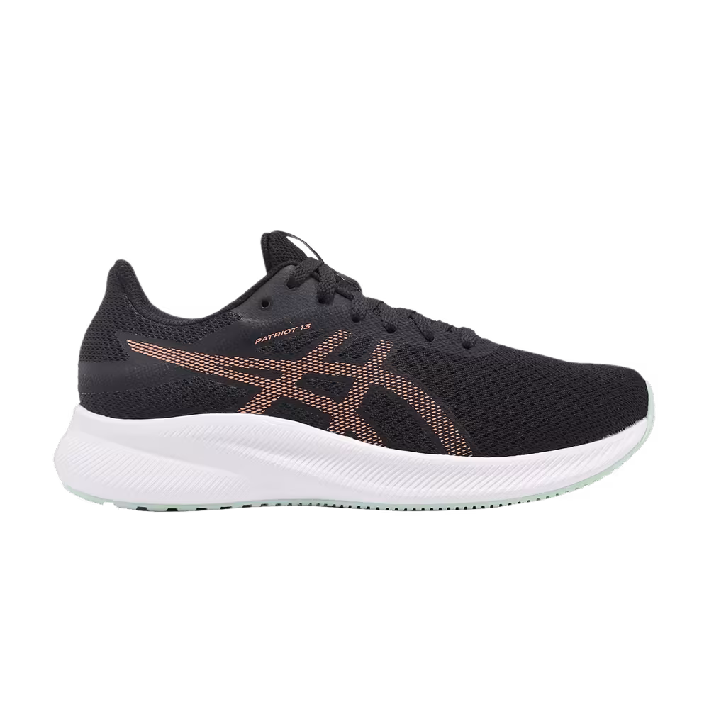 Asics Women's Patriot 13 Wide Black Bright Sunstone
