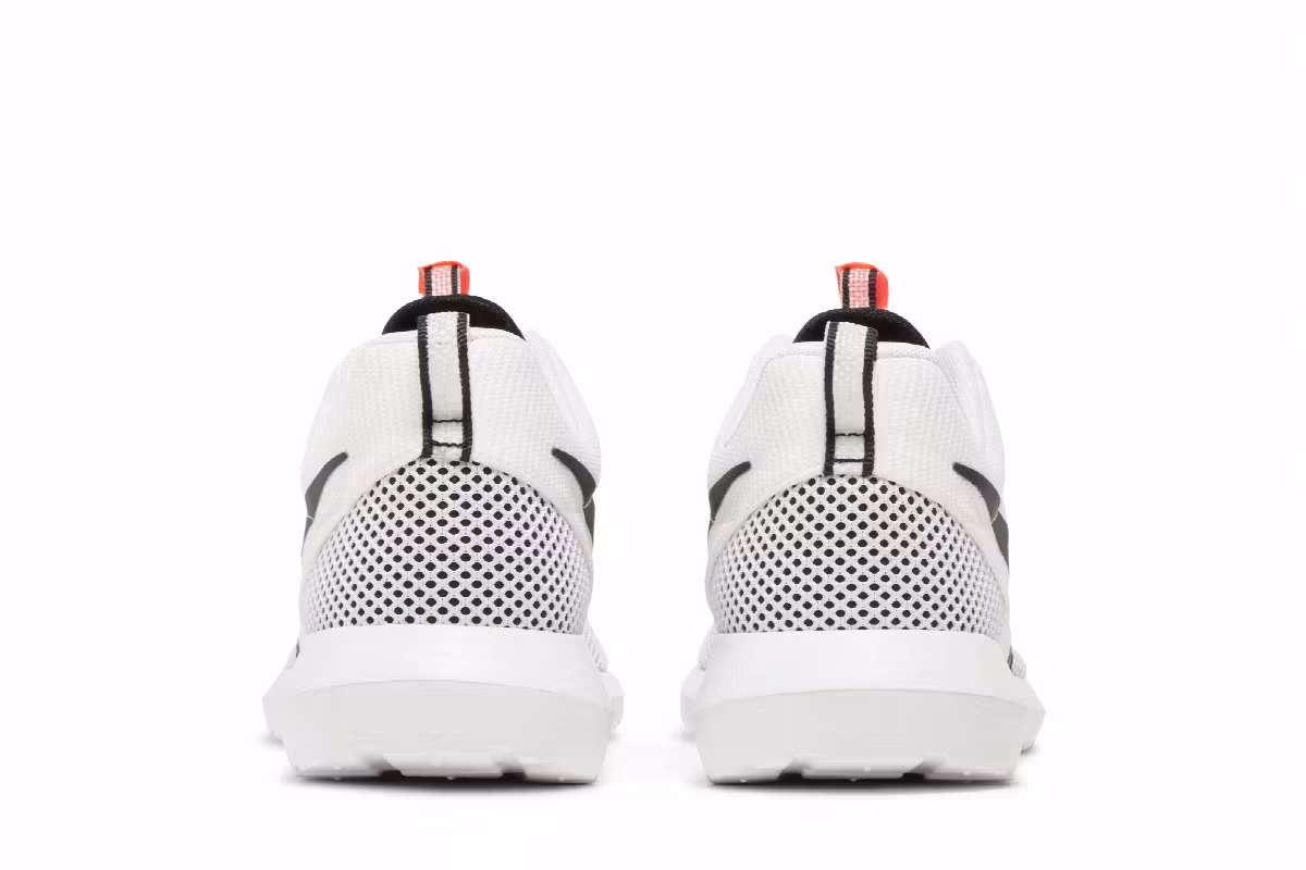 Nike Roshe Run NM Breathe White Black Hot Lava, view 7