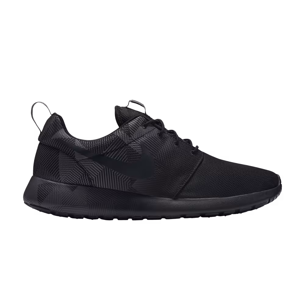 Nike Roshe One Print Black Dark Grey