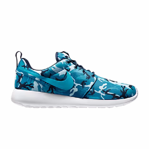 Nike Rosherun Print 'Dark Electric Blue'