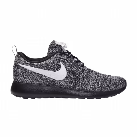 Nike Wmns Roshe One Flyknit 'Black White'