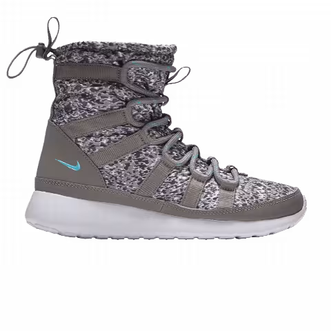 Nike Wmns Roshe Run Hi SneakerBoot 'Light Ash Grey Camo'