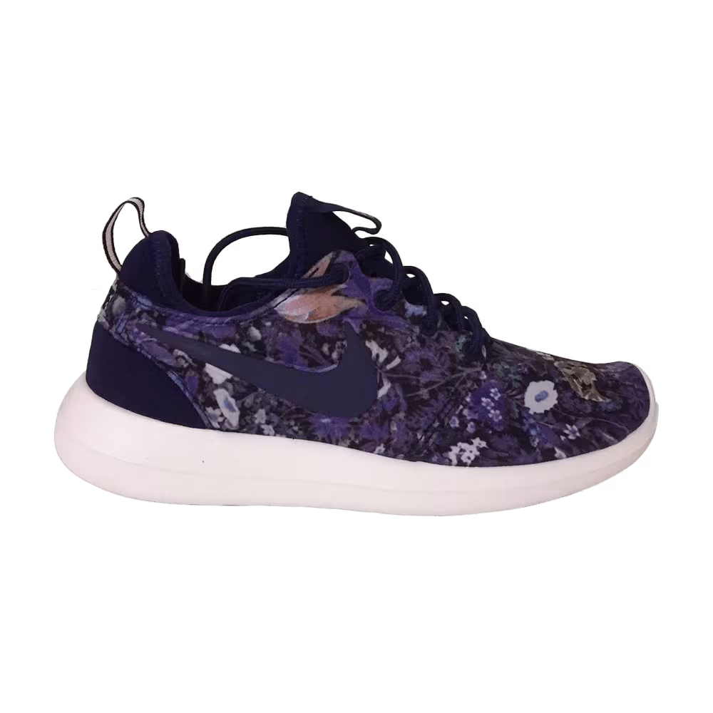 Nike Women's Roshe Two Print Purple Floral